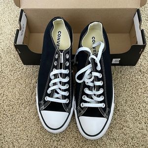 Brand new black converse